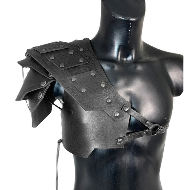 European Ancient Medieval Viking Stage Performance Props Shoulder Pad
