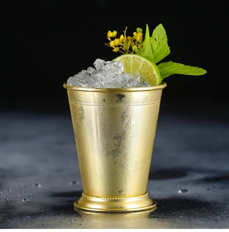 Mint cocktail metal cup stainless steel