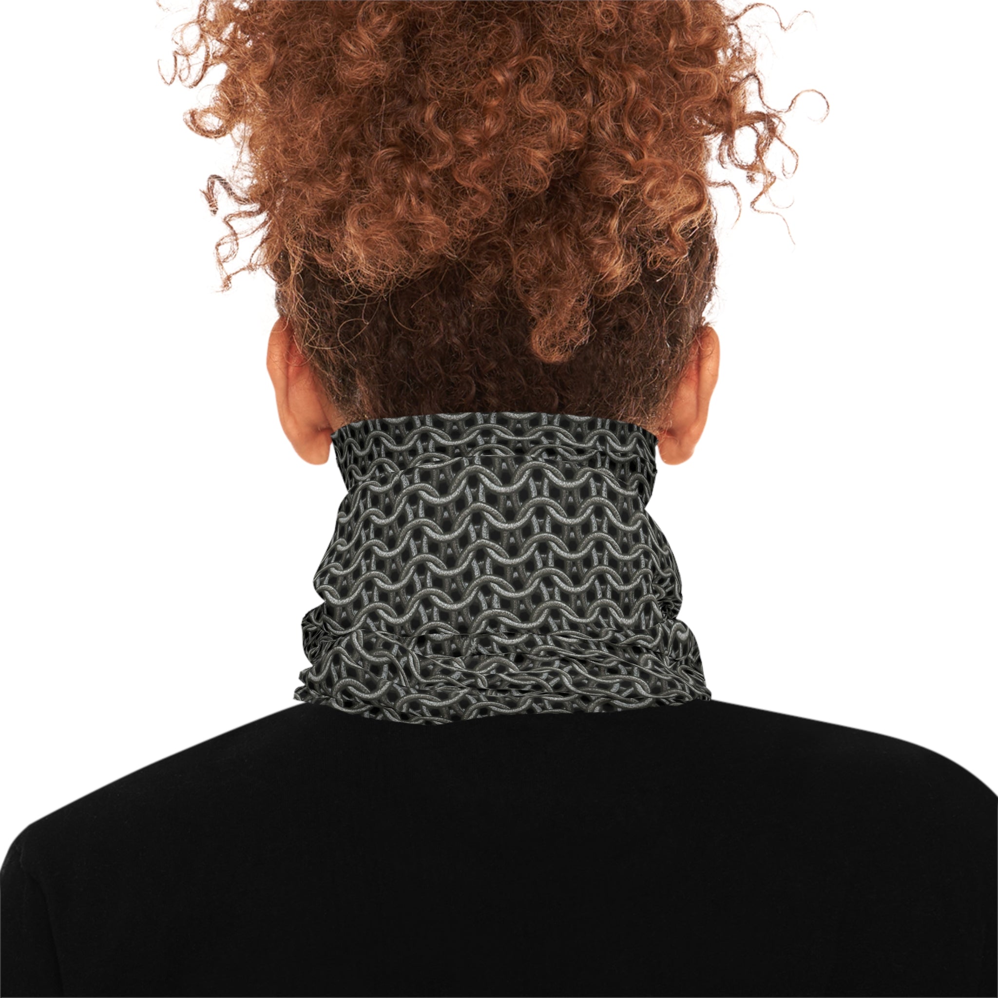 Chainmail Neck Gaiter Rogue Costume Cosplay Accessory