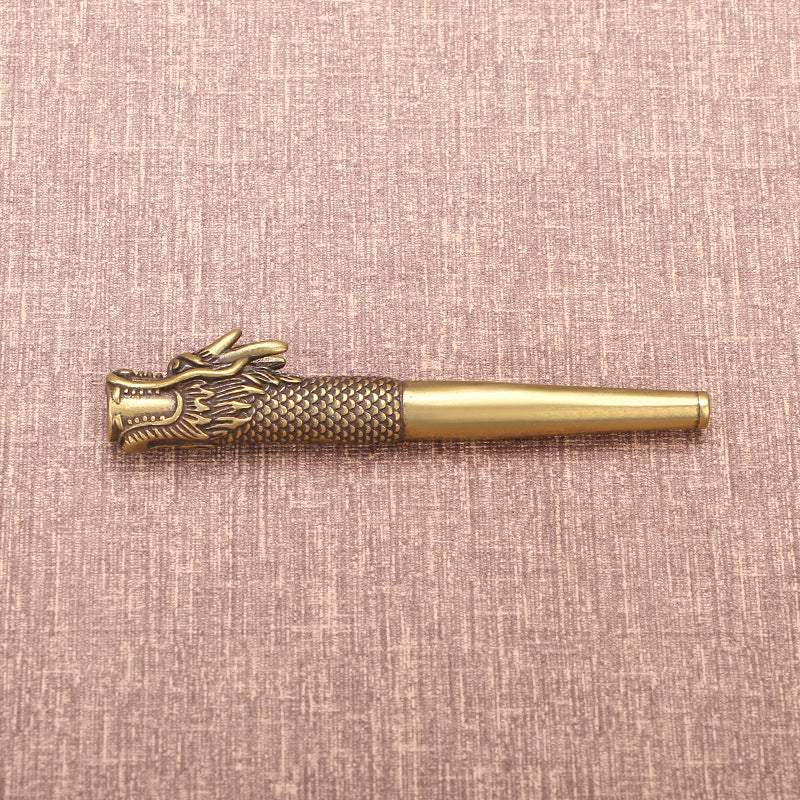 Cigarette Brass Pipe Holder