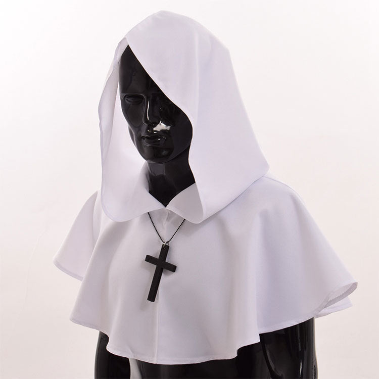 Medieval monk's shawl hat