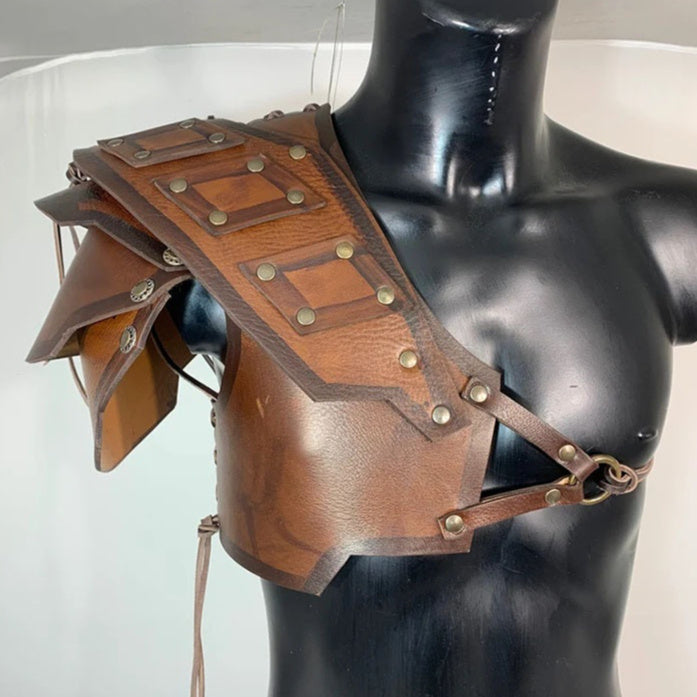 European Ancient Medieval Viking Stage Performance Props Shoulder Pad