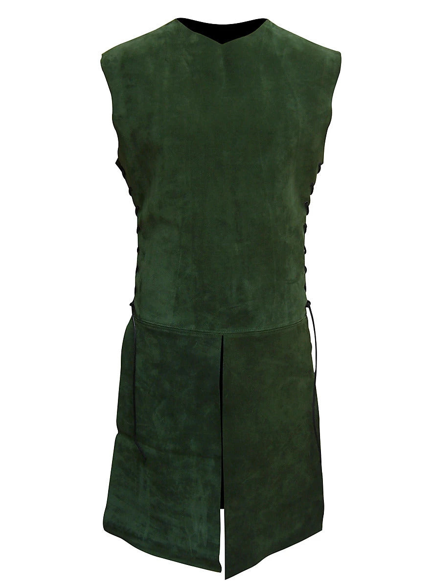 Men's Fashion Retro Renaissance Deerskin Velvet Leather