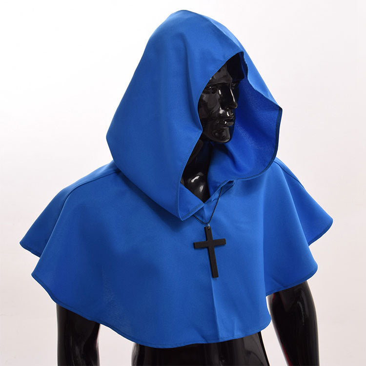 Medieval monk's shawl hat