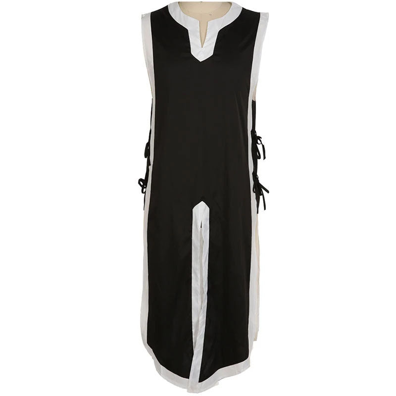 Sleeveless Knight Vest Jacket Cosplay Performance Wear