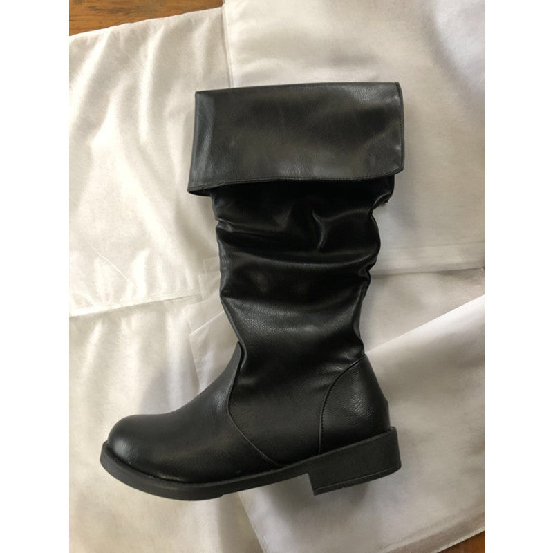 Men's plus size retro boots