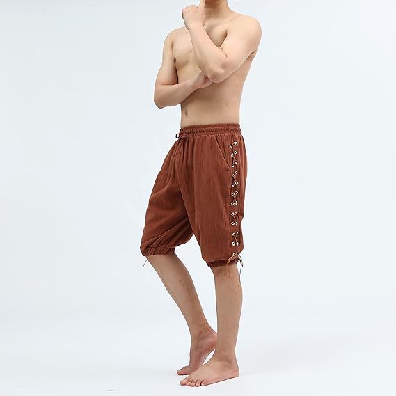 Men's Fashion Individual Casual Strap Skinny Pants