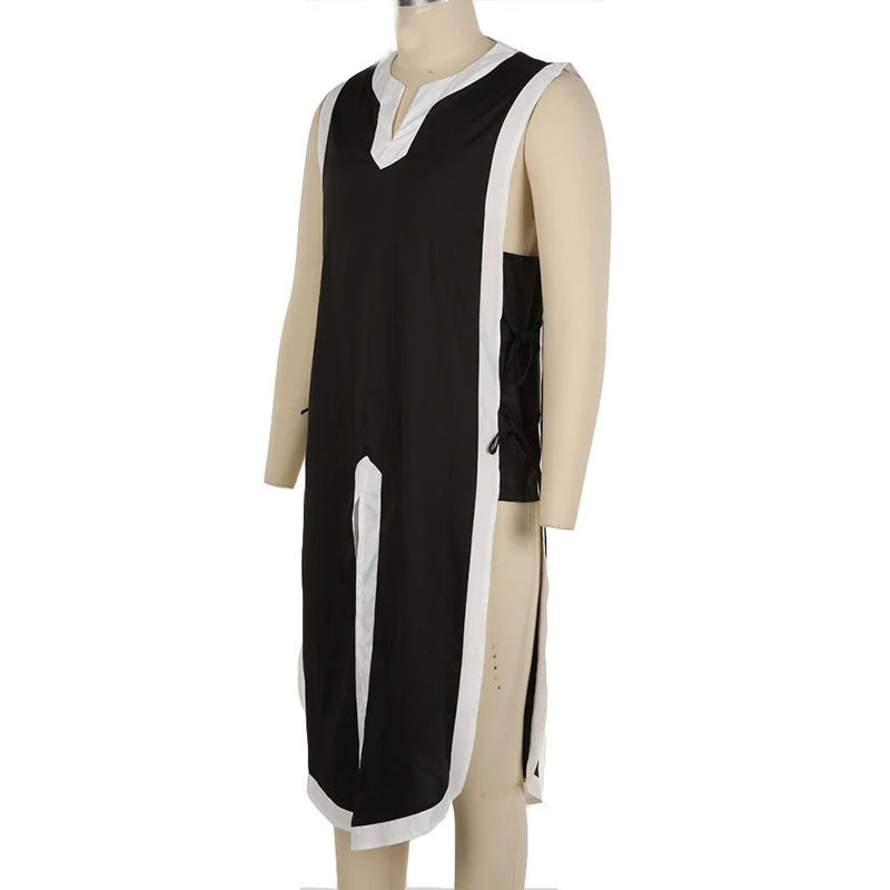 Sleeveless Knight Vest Jacket Cosplay Performance Wear