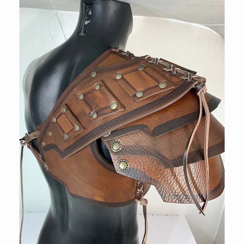 European Ancient Medieval Viking Stage Performance Props Shoulder Pad
