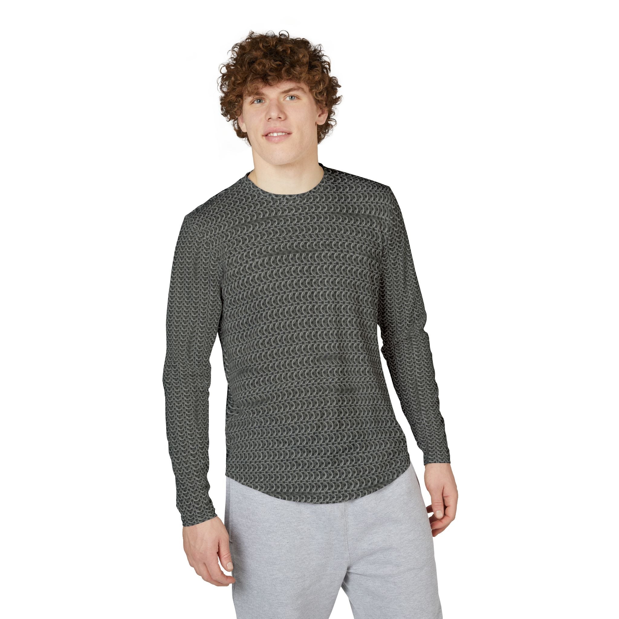 Riveted Chain Mail Long Sleeve Shirt