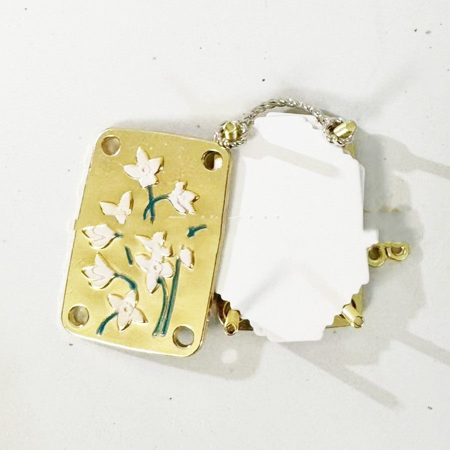 Creative Metal Handmade Plant Flower Miniature Mini Flower Press Machine