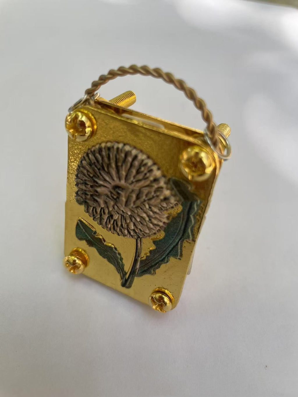 Creative Metal Handmade Plant Flower Miniature Mini Flower Press Machine