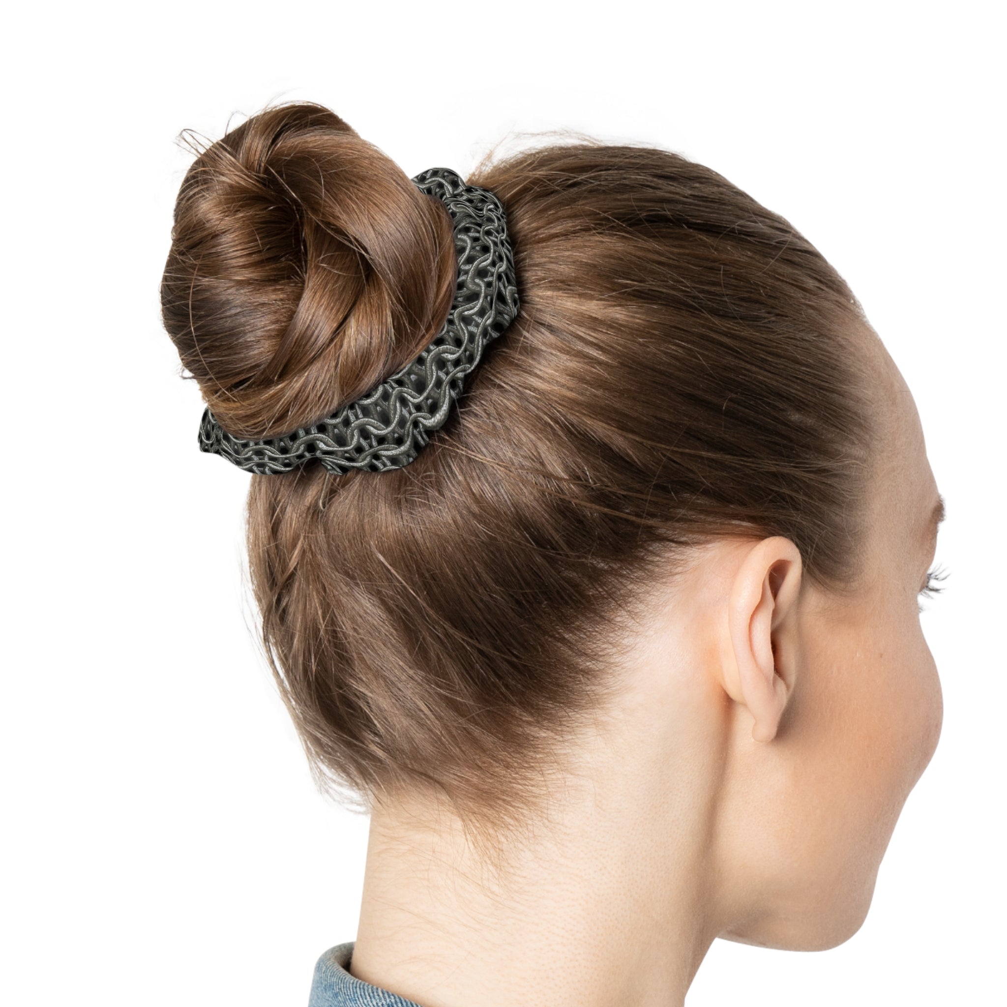 Scrunchie, Chainmail Hair Tie, Medieval Hair Accessory, Renaissance Costume,