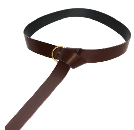 Medieval Renaissance Leather Black Suede Bag