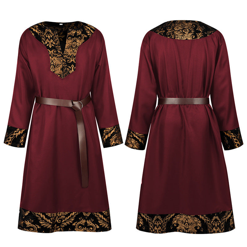 Men's Medieval Viking Waist Performance Jacket