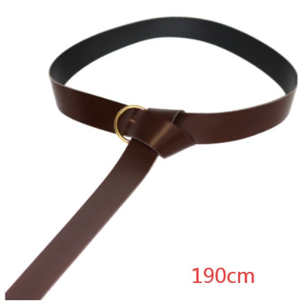 Medieval Renaissance Leather Black Suede Bag