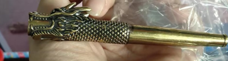 Cigarette Brass Pipe Holder