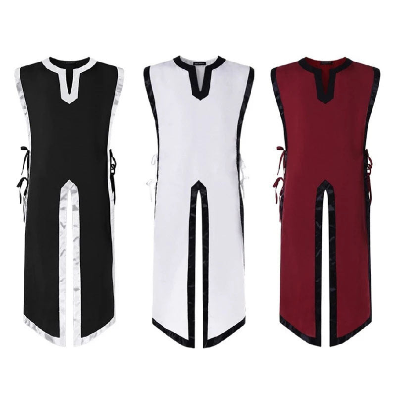 Sleeveless Knight Vest Jacket Cosplay Performance Wear