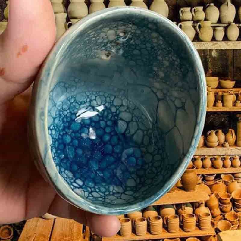 New Product Pottery Herb Stripper Bowl Resin Vanilla Stripping Bowl Grass