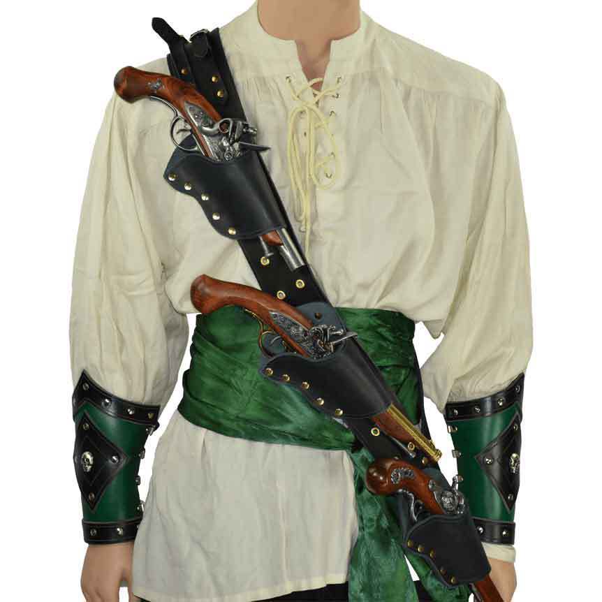 Medieval Renaissance Guard PU Leather Crossbody Strap