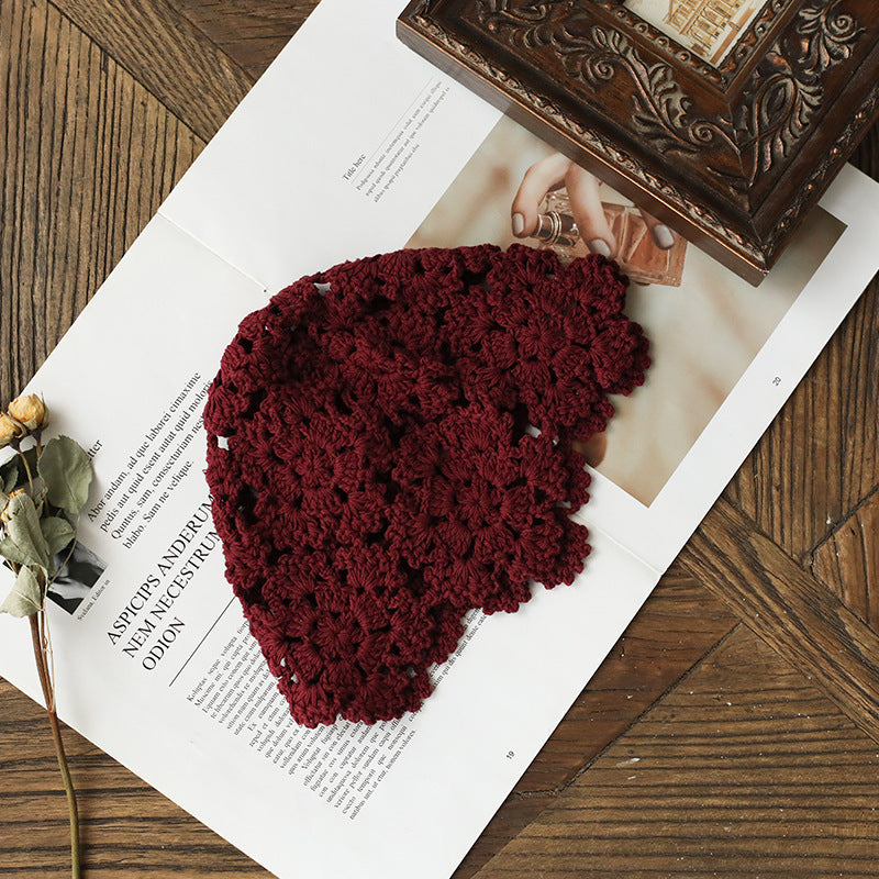 Women's Versatile Casual Retro Handmade Crochet Bucket Hat